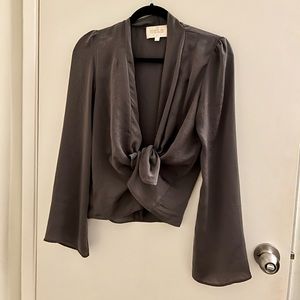 Stone Cold Fox Medici Blouse in Grey